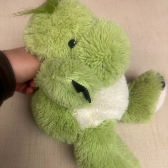 Warmies Cozy Plush Dinosaur Green Lavender Scented Therapy Microwavable Heatable - Picture 1 of 6